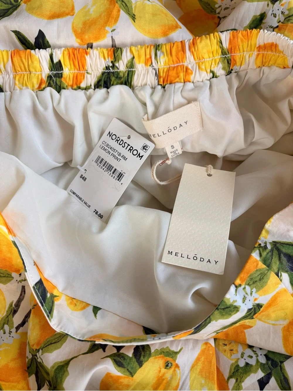MELLODAY lemon poplin